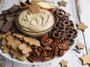 Delicious gingerbread dip tastes like Christmas in a bowl
