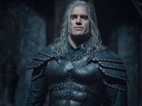 Henry Cavill stars in the Netflix fantasy series The Witcher.