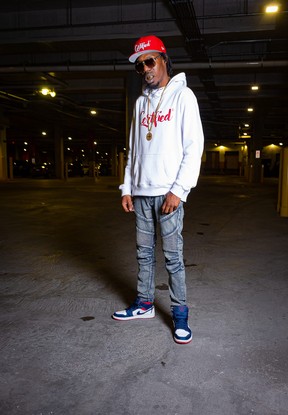 Toronto rapper Billy Burnz on Thursday, Dec. 2, 2021.