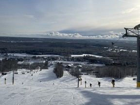 Mount St. Louis Moonstone is open for business with its 36 trails and 11 lifts.