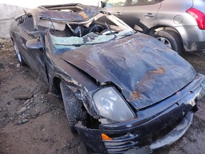 Retired nurse Lynnell McFarland, 68, survived five days in a ravine after her Mitsubishi hit a patch of black ice and crashed on a Washington state road on Nov. 18, 2021.