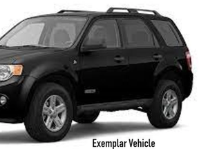 Police have identified the suspect vehicle as a dark coloured 2008-2012 Ford Escape. The vehicle may have front-end damage as a result of the collision they said.