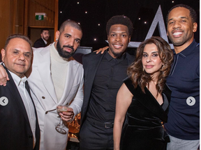 Pals Drake and Kyle Lowry had an early reunion. Well ahead of what will be an emotional Feb. 3 return to Toronto for Lowry, the Raptors legend, the music kingpin and Lowry were back together to honour Cargojet CEO Ajay Virmani, a 2021 inductee to Canada's Walk of Fame.