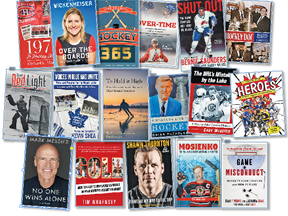Publications included in Postmedia’s annual Christmas hockey book review.