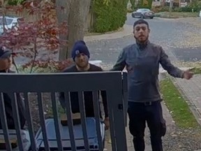 Police seek public assistance identifying men involved in a fraud investigation.