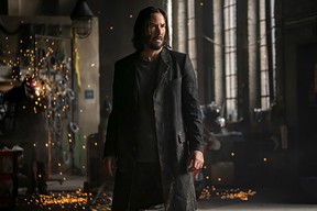 Keanu Reeves in The Matrix Resurrections.