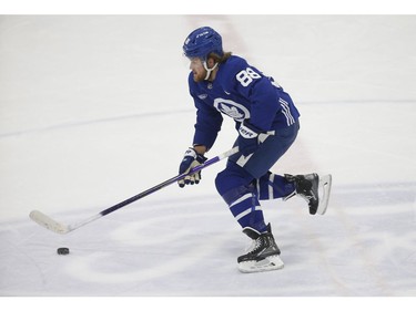 Toronto Maple Leafs William Nylander RW (88) heads up the ice during practice in Toronto on Friday December 31, 2021. Jack Boland/Toronto Sun/Postmedia Network