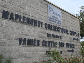 Maplehurst Correctional Complex on Tuesday, Aug. 29, 2017 in Milton.