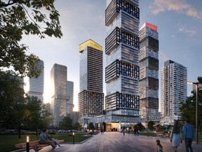 The most expensive penthouse condo in Mississauga -- a 10,000-sq.-ft. condo being built by Camrost Felcorp at 135 City Centre Dr. -- is selling for $15 million.