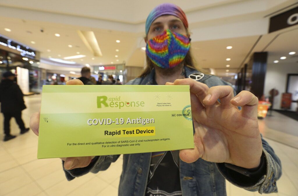 GTA Sites Offering Free Rapid Antigen Tests For COVID Toronto Sun   Rapid Test 1 