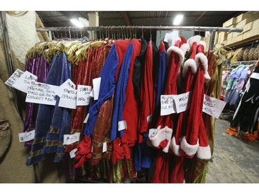 Santa's secret workshop for the Original Santa Claus Parade in Toronto is full of 24 floats, costumes and a bit of holiday magic. This year's virtual parade will be telecast Saturday on CTV at 7 p.m. on Wednesday December 1, 2021. Jack Boland/Toronto Sun/Postmedia Network