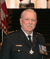 Retired Toronto Police Sgt. and Canadian Armed Forces Capt. Stewart Kellock, seen here in his military uniform, was assigned to head up former Toronto mayor Mel Lastman's security detail in 2001.