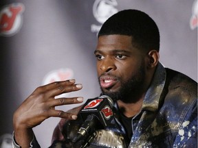 Devils defenceman P.K. Subban.