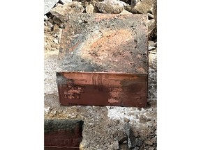 Officials say the copper box found under the statue of Robert E. Lee appears to match the description of the original time capsule in historical news accounts.