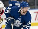 Toronto Maple Leafs defenceman Rasmus Sandin.


