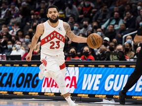 Raptors' Fred VanVleet is OK with getting the kind of minutes he has been receiving this season.