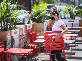 Patio season will be in full swing by the Victoria Day weekend, according to city officials.