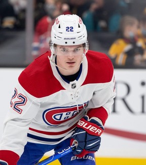 Big things were expected from one-time Canadiens darling Cole Caufield, who has recorded one measly goal this season. GETTY IMAGES
