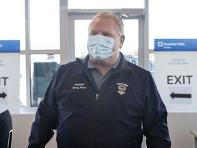 When Ontario Premier Doug Ford said Friday that the public has to "learn to live with" COVID-19 -- with the province beginning to rescind pandemic restrictions on Monday -- his view was not an outlier.