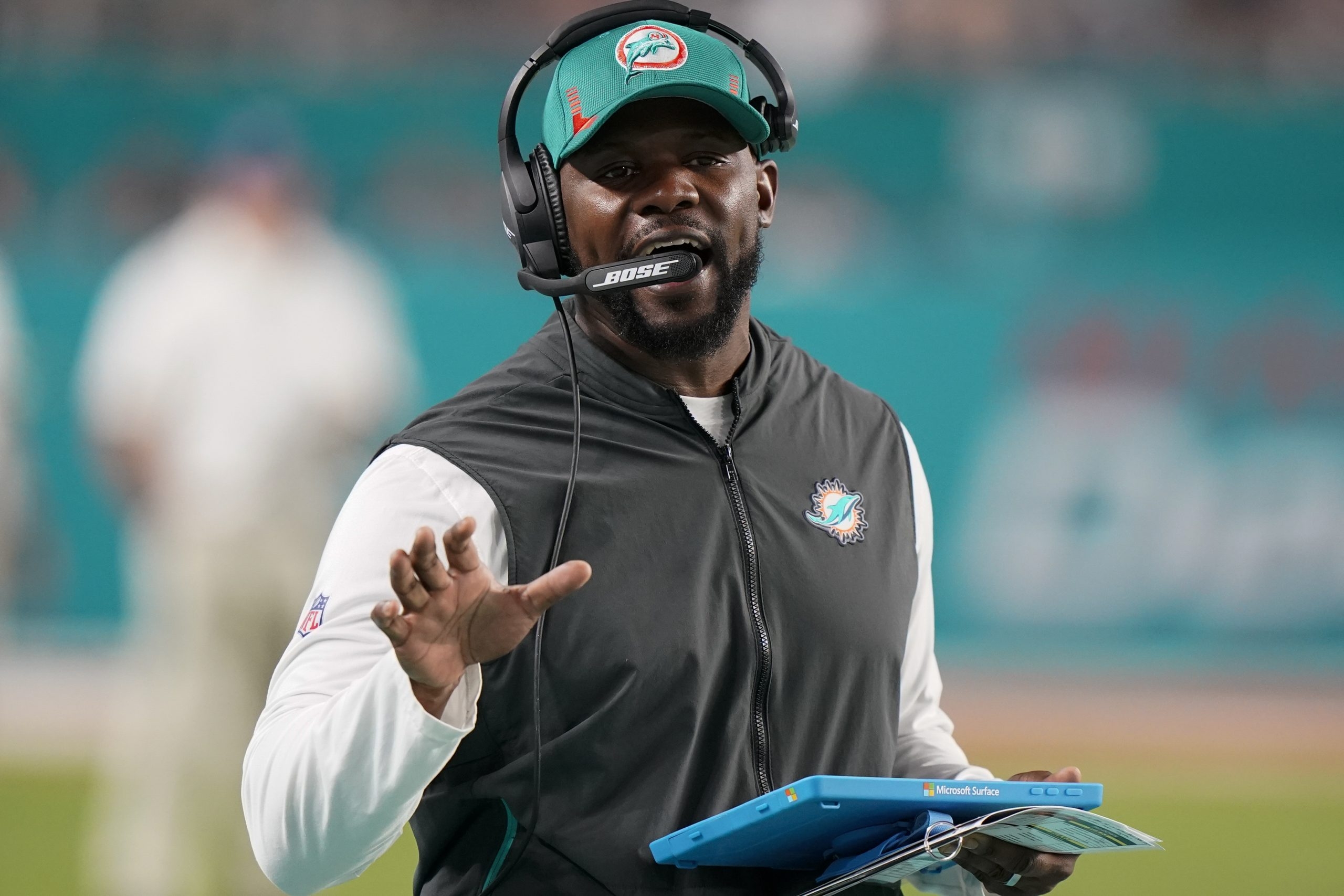 Former Dolphins coach Flores sues NFL saying league is run 'like a  plantation', NFL