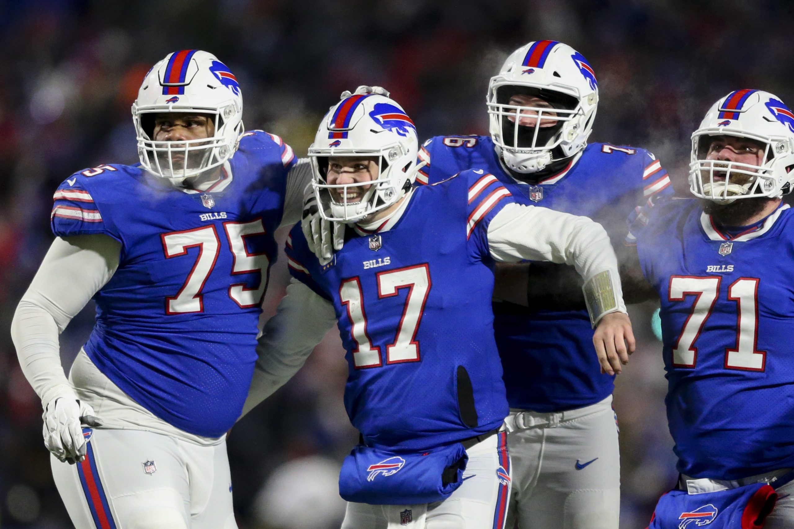 Allen tosses 2 TDs in Buffalo's victory