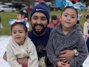 Calogero Duenes was shot dead outside a Chuck E. Cheese restaurant, leaving behind a wife and two daughters.