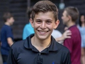 Teddy Balkind, a sophomore at St. Luke's School in New Canaan, Ct., died Thursday after he fell to the ice during a junior varsity game at the Brunswick School in Greenwich, Ct.