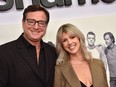 Bob Saget and his wife Kelly Rizzo arrive for the Showtime series "Shameless" FYC red carpet event at the Linwood Dunn theatre in Hollywood on March 6, 2019.
