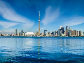 Toronto's skyline is one of the most photographed in the world, according to a study.
