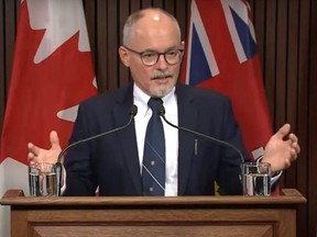 Ontario chief medical officer of health Dr. Kieran Moore said: “No one wants them a minute longer than they have to be," about restrictions. “And they have to be proportionate to the risk. I do see the risk going down less and less, day by day, month by month, going forward.”