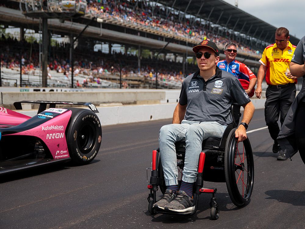 'LET'S GO WIN': Robert Wickens Set To Get Back In Race Car After Near ...