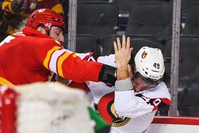 The Ottawa Senators have been taking a lot of punches these days as their never-ending rebuild takes another step back. GETTY IMAGES
