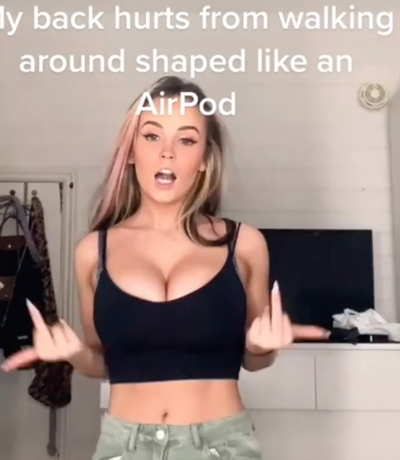 Small waist and large bust? TikTok says you have the 'AirPod shape