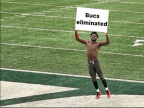 Antonio Brown trolled his former team the Tampa Bay Buccaneers after their playoff defeat.