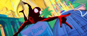 Miles Morales (Shameik Moore) in Columbia Pictures and Sony Pictures Animation’s SPIDER-MAN: ACROSS THE SPIDER-VERSE (PART ONE).