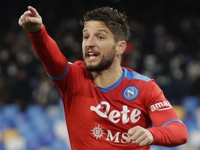 Napoli's Dries Mertens.