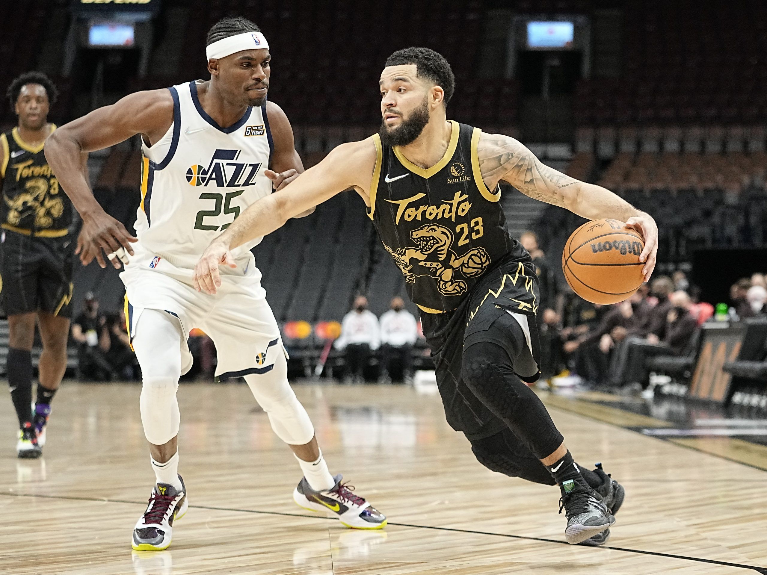 Fred VanVleet Has Highest-scoring Raptors Triple-double Against Jazz ...