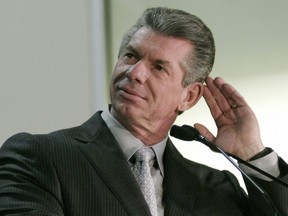 WWE Chairman and CEO Vince McMahon.