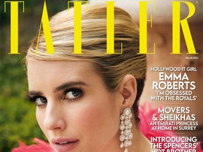 Emma Roberts - Tatler Magazine Cover - March 2022