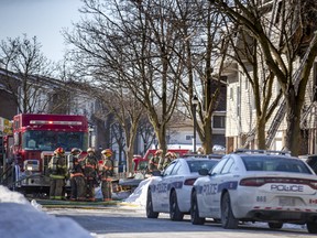 Warmington: Three Boys Tragically Killed In Brampton House Fire 1 Firefighters At The Scene Of A Triple Fatal Townhouse Fire In Brampton, Ont., On Thursday, Jan. 20, 2022.