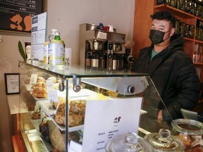 Tony Souphanthong runs the popular Manic Coffee at College and Bathurst Sts.