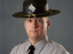 Trooper John S. Horton died after his brother James Horton lost control of his vehicle.