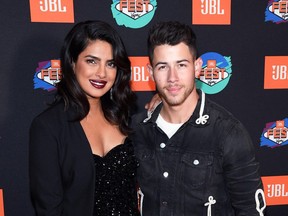 Priyanka Chopra and Nick Jonas - JBL event October 2019 - Getty