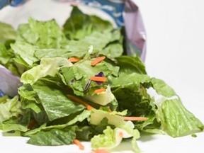 The Canadian Food Inspection Agency says eight varieties of Dole salads and five from President's Choice are being recalled.