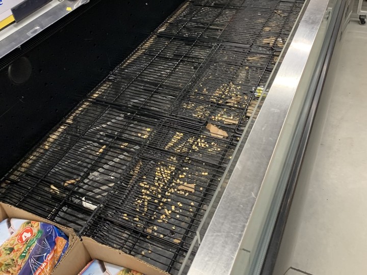  With Canada’s supply chain being threatened by the federal government’s vaccine mandate for truckers crossing the border, it wasn’t hard to find empty shelves at this grocery story in Etobicoke on Friday, Jan. 21, 2022.