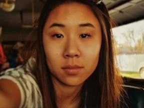 Michelle Alyssa Go, 40, was pushed in front of an oncoming subway at Times Square station in New York City around 9:40 a.m. Saturday, Jan. 15, 2022.