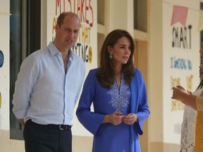 Prince William and Duchess Catherine in Pakistan October 2019 Getty