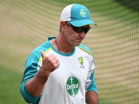 Former Australian cricket coach Justin Langer.