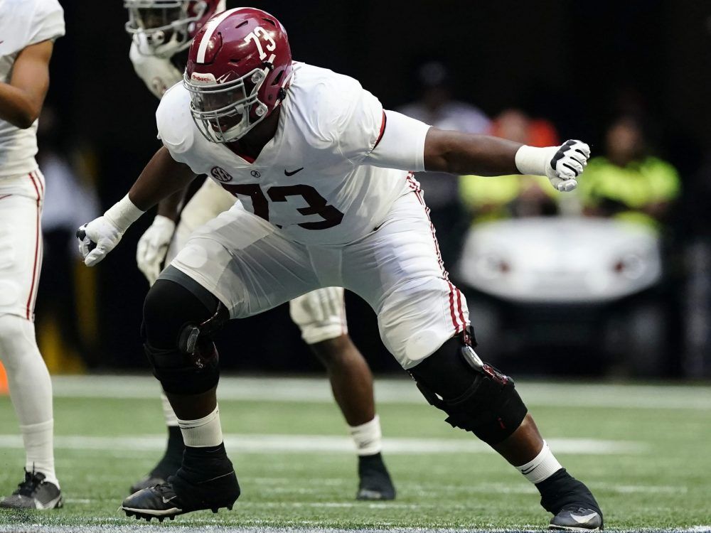 2022 NFL Mock Draft: Jacksonville Jaguars select Alabama OT Evan