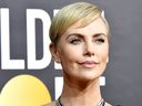 Charlize Theron attends the 77th Annual Golden Globe Awards at The Beverly Hilton Hotel on January 05, 2020 in Beverly Hills, California.  